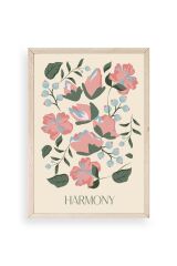 Harmony Ahşap Çerçeveli Tablo 50 x 70