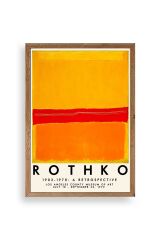 Rothko Ahşap Çerçeveli Tablo 30 x 42