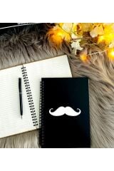 Babalar Günü Için Bıyık Modelkalem Defter Seti