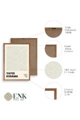 Ünlü Tablolar Üçlü Ahşap Çerçeveli Tablo 23 x 30