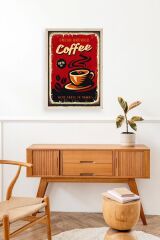 Kahve Ahşap Çerçeveli Tablo 23 x 30