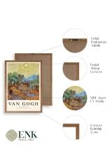 Van GOgh Ahşap Çerçeveli Tablo 50 x 70