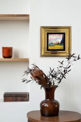 Van Gogh Çerçeveli Taş Tablo 20 cm