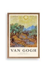 Van GOgh Ahşap Çerçeveli Tablo 50 x 70
