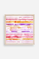 Modern Ahşap Çerçeveli Tablo 23 x 23