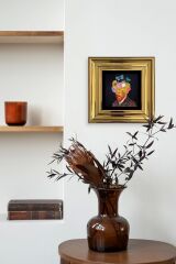 Van Gogh Çerçeveli Taş Tablo 20 cm