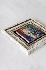 Atatürk Çerçeveli Taş Tablo , Çerçeveli Taş Duvar Dekoruenkcrcvtbl-00206 20 cm