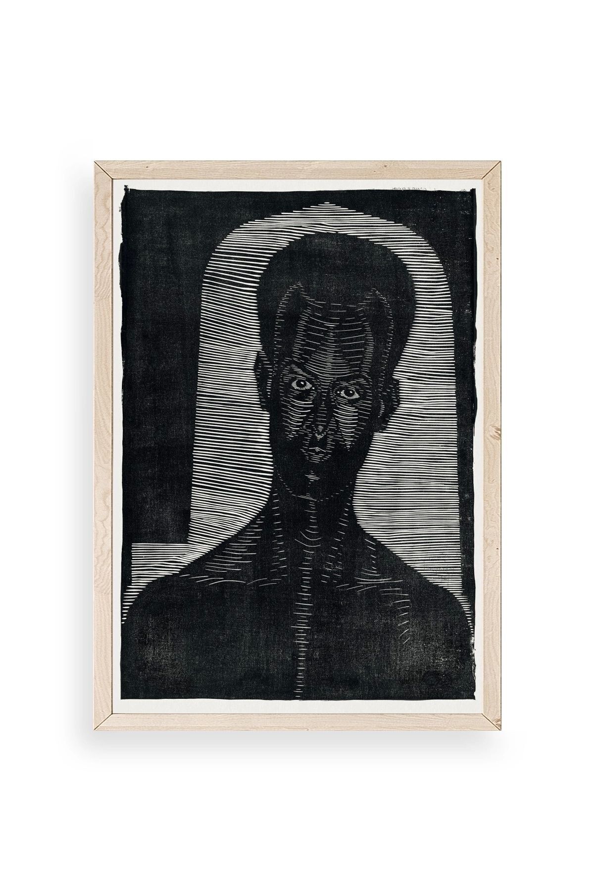 Samuel Jessurun Ahşap Çerçeveli Tablo 50 x 70