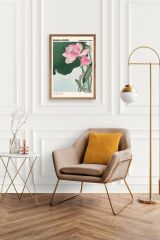 Ohara Koson Ahşap Çerçeveli Tablo 50 x 70