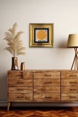 Bereket Duası Çerçeveli Taş Tablo 20 cm