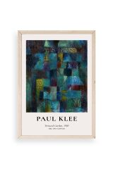 Paul Klee Ahşap Çerçeveli Tablo 50 x 70