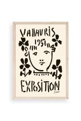 Picasso Ahşap Çerçeveli Tablo 23 x 30