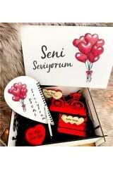 Sevgililer Günü Seni Seviyorum Kombin Kutusu