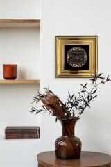 Esmaül Hüsna Allah CC 99 ismi Çerçeveli Taş Tablo 20 cm