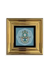 Fatma Ana Eli Çerçeveli Taş Tablo 20 cm