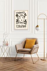 Picasso Ahşap Çerçeveli Tablo 50 x 70