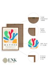 Modern Ahşap Çerçeveli Tablo 50 x 70