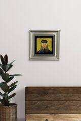 Van Gogh Çerçeveli Taş Tablo 20 cm