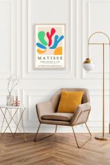 Modern Ahşap Çerçeveli Tablo 50 x 70