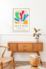 Modern Ahşap Çerçeveli Tablo 50 x 70