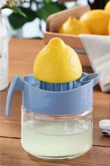 BUFFER® 300ml Cam Hazneli Pratik Limon Narenciye Sıkacağı KC-405