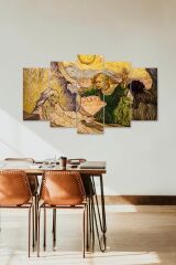 Bilgelik Makamı 5 Parçalı Mdf Tablo 60 x 100