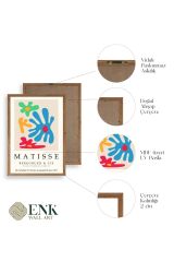 Matisse Üçlü Ahşap Çerçeveli Tablo 30 x 40