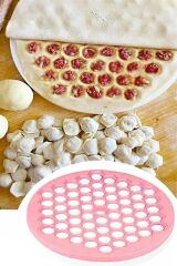 BUFFER® 61 Bölmeli Petek Şekilli Pratik Mantı Kesici  Açma Kalıbı Mantımatik