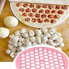 BUFFER® 61 Bölmeli Petek Şekilli Pratik Mantı Kesici  Açma Kalıbı Mantımatik