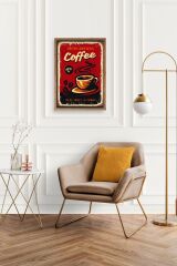 Kahve Ahşap Çerçeveli Tablo 17 x 23