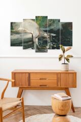 Manzara 5 Parçalı Mdf Tablo 60 x 100