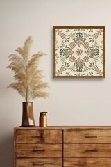 Motif Ahşap Çerçeveli Tablo 23 x 23
