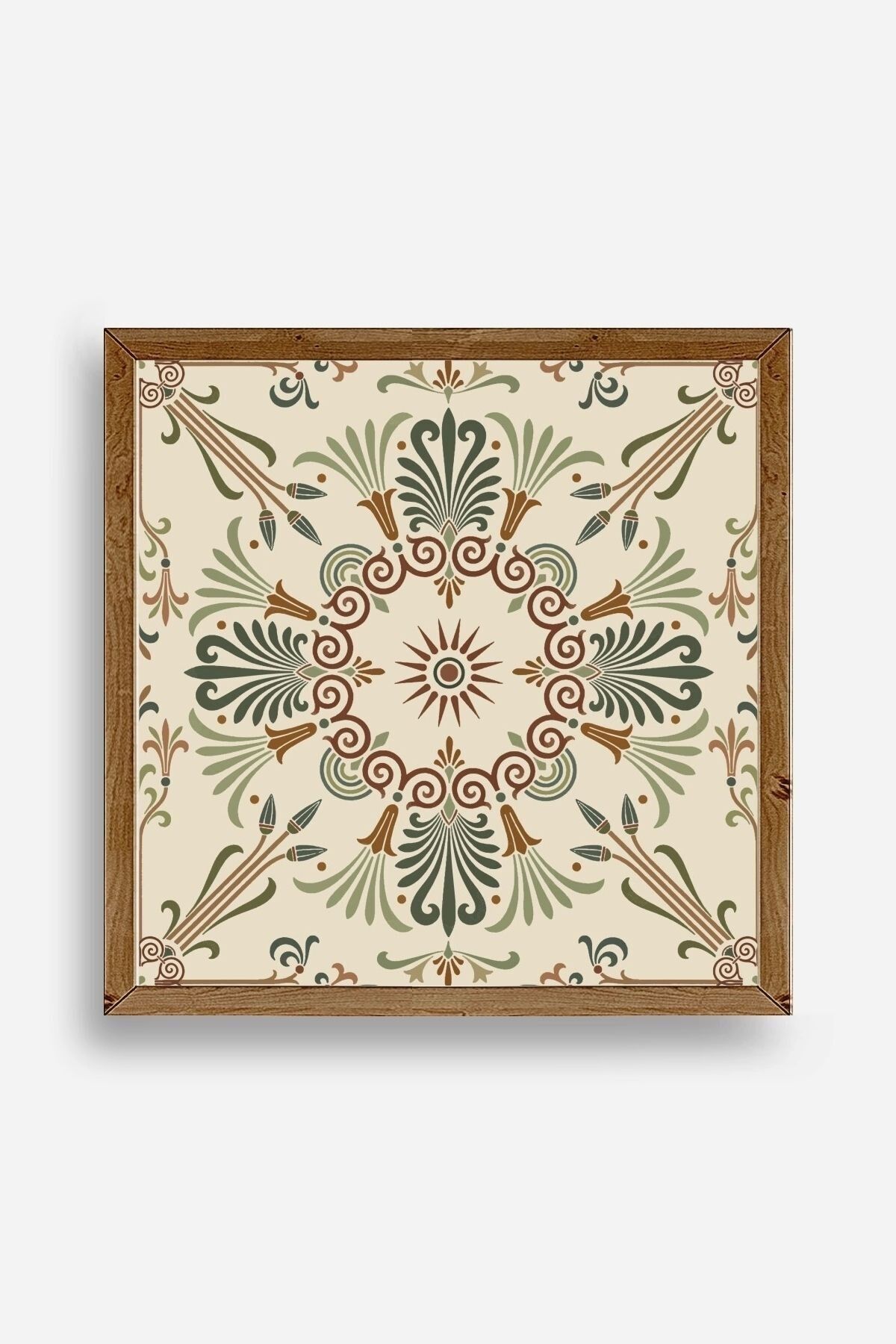Motif Ahşap Çerçeveli Tablo 50 x 50