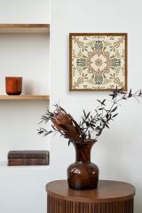 Motif Ahşap Çerçeveli Tablo 50 x 50