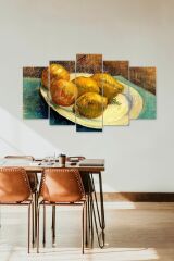 Tabak 5 Parçalı Mdf Tablo 60 x 100