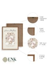 Matisse Üçlü Ahşap Çerçeveli Tablo 50 x 70