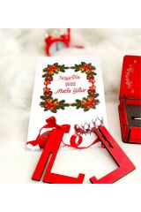 Yılbaşı Kalem Kutusu Ve Kart Seti