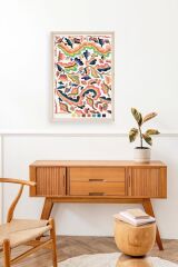 Etna Wiswall Ahşap Çerçeveli Tablo 17 x 23