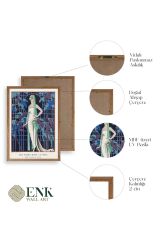 George Barber Ahşap Çerçeveli Tablo 17 x 23