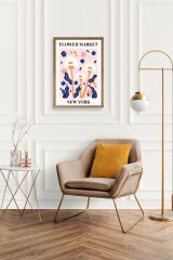 Çiçek Ahşap Çerçeveli Tablo 23 x 30