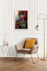 Atatürk Ahşap Çerçeveli Tablo 17 x 23