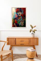 Atatürk Ahşap Çerçeveli Tablo 17 x 23