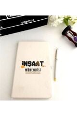 Inşaat Mühendisi Baskılı Defter Kalem Seti