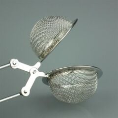 BUFFER® Paslanmaz Metal Pratik Kolay Bitki Çayı Demleme Süzgeci Aparatı