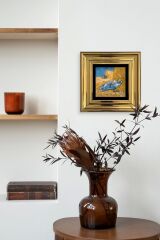 Van Gogh Çerçeveli Taş Tablo 20 cm