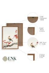 Floral Eclectic Ahşap Çerçeveli Tablo 30 x 42