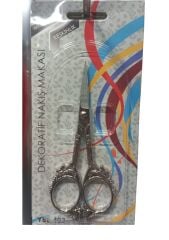 Nakış Makası Dekoratif Gümüş YBL-403 Model 12