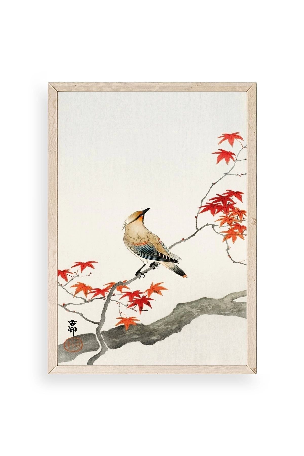 Floral Eclectic Ahşap Çerçeveli Tablo 17 x 23