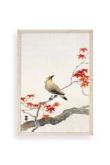 Floral Eclectic Ahşap Çerçeveli Tablo 50 x 70