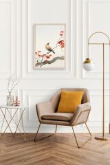 Floral Eclectic Ahşap Çerçeveli Tablo 50 x 70